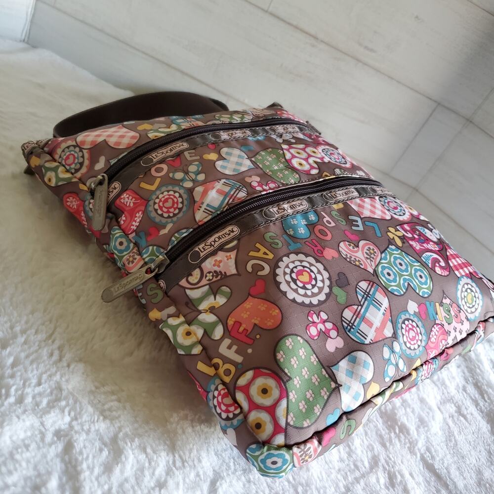 Lesportsac 3 Zip Crossbody Bag - Picture 4 of 5